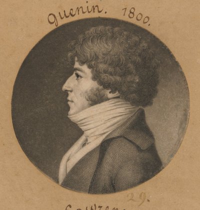 Guenin door Charles Balthazar Julien Févret de Saint-Mémin