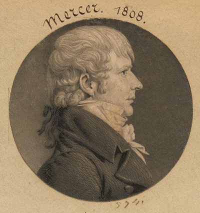 Hugh Tenant Weedon Mercer door Charles Balthazar Julien Févret de Saint-Mémin