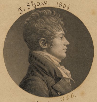 J. Shaw door Charles Balthazar Julien Févret de Saint-Mémin