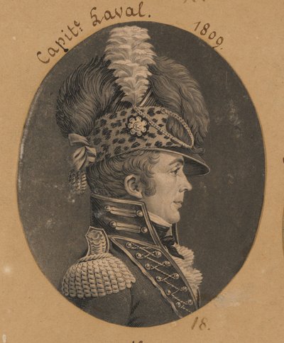 Jacint Laval door Charles Balthazar Julien Févret de Saint-Mémin