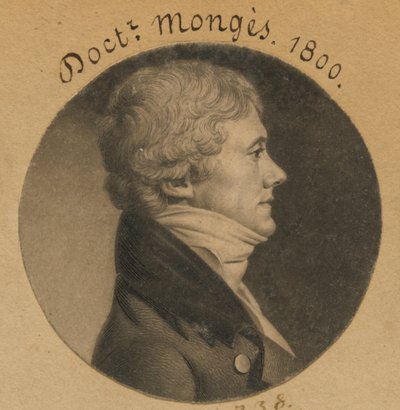 John Armentaire Monges door Charles Balthazar Julien Févret de Saint-Mémin