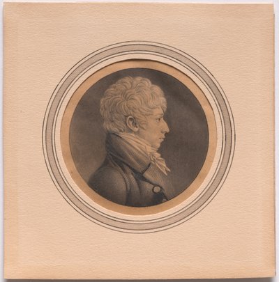 M. de Rochemont door Charles Balthazar Julien Févret de Saint-Mémin