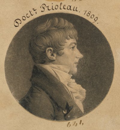Philip Gendron Prioleau door Charles Balthazar Julien Févret de Saint-Mémin