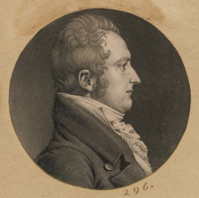 William Peter Van Ness door Charles Balthazar Julien Févret de Saint-Mémin