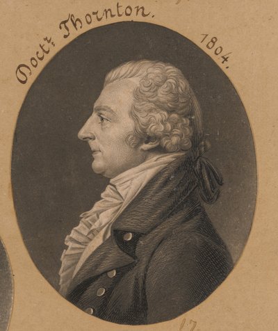 William Thornton door Charles Balthazar Julien Févret de Saint-Mémin