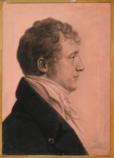 James Alexander Fulton van Mt. Erin, c.1808 door Charles Balthazar Julien Févret de Saint Mémin