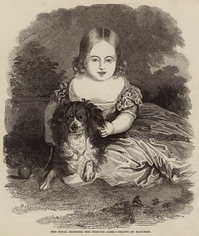 Hare Koninklijke Hoogheid Prinses Alice door Charles Baugniet