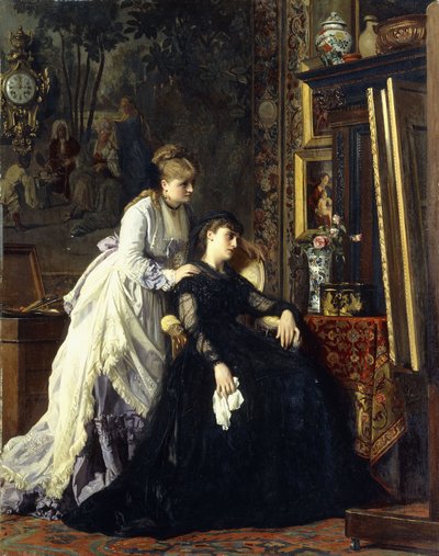 Herinneringen door Charles Baugniet