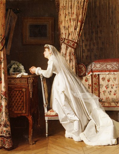 De Bruid door Charles Baugniet