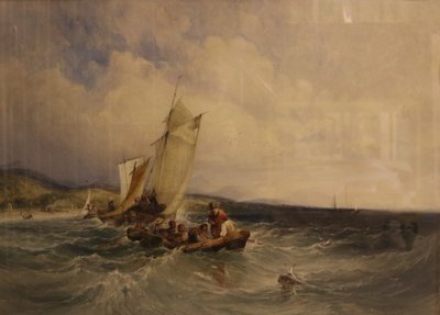 Wicklow Bay, c.1840 door Charles Bentley