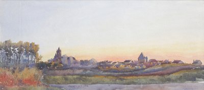 Moret-sur-Loing door Charles Bernier