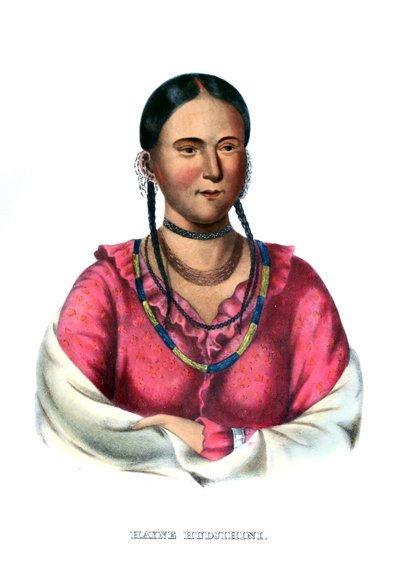 Hayne Hudjihini, of Adelaar van Vreugde door Charles Bird King