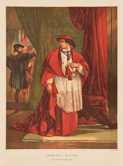 Kardinaal Thomas Wolsey door Charles Blair & Leighton George Cargill (1826 95) (Leighton Bros) Leighton