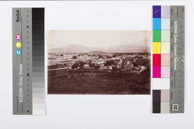 Orizaba Peak en nederzetting door Charles Burlingame Waite