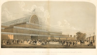 Crystal Palace; de Grote Tentoonstelling van 1851 door Charles Burton