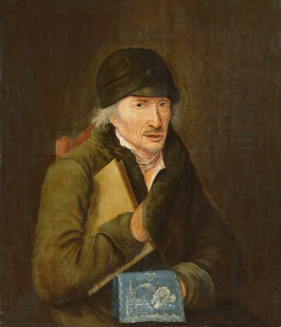 Portret van Cadet Roussel door Charles Cesar Joseph Dropy