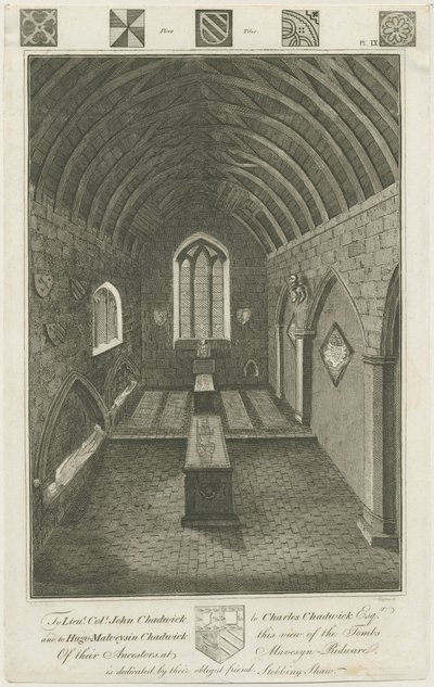 Mavesyn Ridware - Mortuarium Kapel van de Mavesyns door Charles Chadwick
