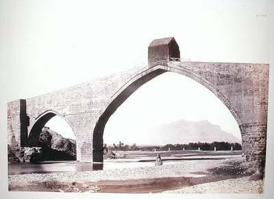 Duivelsbrug, Martorell, ca. 1865 door Charles Clifford