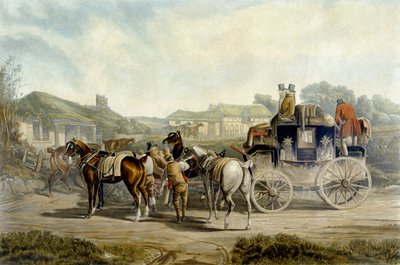Paarden wisselen, uit 