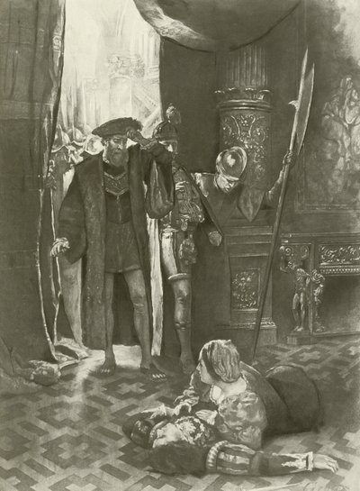 Lucrezia Borgia, laatste act laatste scène door Charles D. Graves