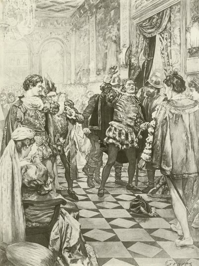 Rigoletto, Act I scène i door Charles D. Graves
