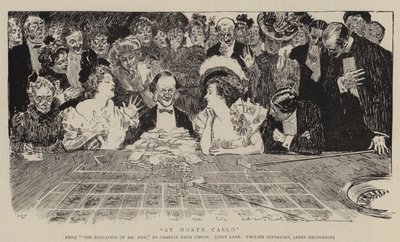In Monte Carlo door Charles Dana Gibson