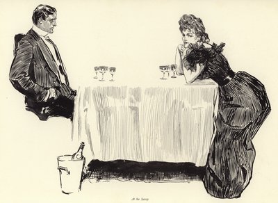 In het Savoy door Charles Dana Gibson