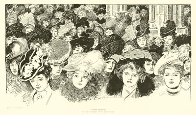 Paasochtend, vanuit het oogpunt van gevoelige personen door Charles Dana Gibson