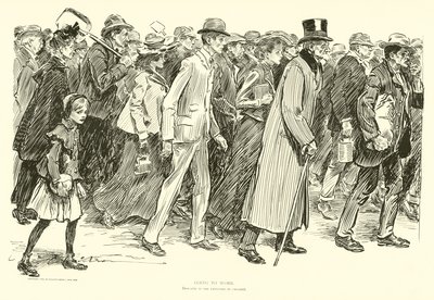 Alledaagse mensen door Charles Dana Gibson