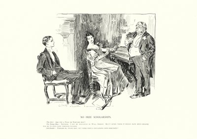 Geen Gratis Beurzen door Charles Dana Gibson