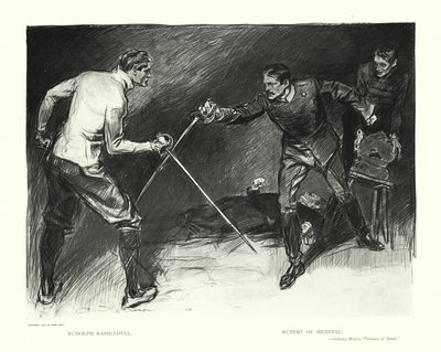 Rudolph Rassendyll, Rupert van Hentzau door Charles Dana Gibson