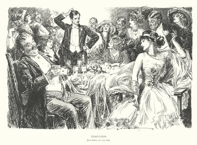 Verleiding, net voordat het te laat is door Charles Dana Gibson