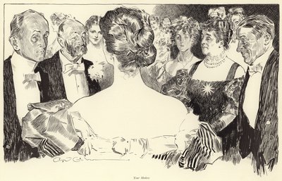 Uw gastvrouw door Charles Dana Gibson