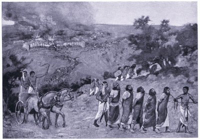 Egyptisch kamp op de Olijfberg, ca. 1920 door Charles Daniel Ward