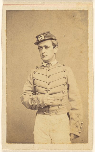 [Ongeïdentificeerde Unie soldaat, staand]. door Charles DeForest Fredricks