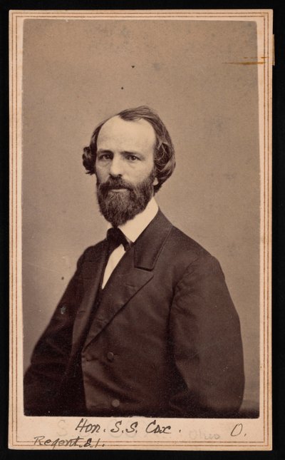 Portret van Samuel Sullivan Cox 1824-1889, voor 1889 door Charles De Forest Fredricks