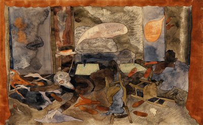 Dood van gravin Gerschutz Lulu door Charles Demuth