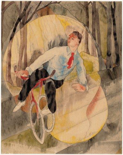 In Vaudeville, de fietser door Charles Demuth