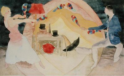 Jongleurs met halters door Charles Demuth
