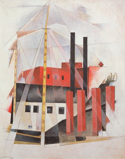 Piano Verhuizers Vakantie door Charles Demuth