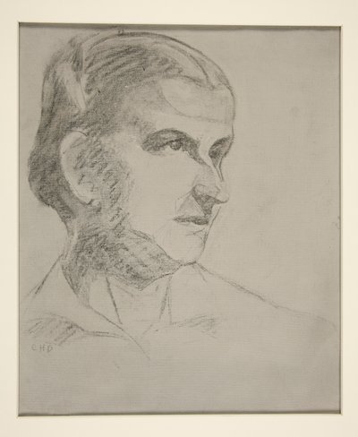 Portret van Augusta B. Demuth door Charles Demuth