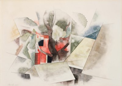 Dak en fantasie door Charles Demuth