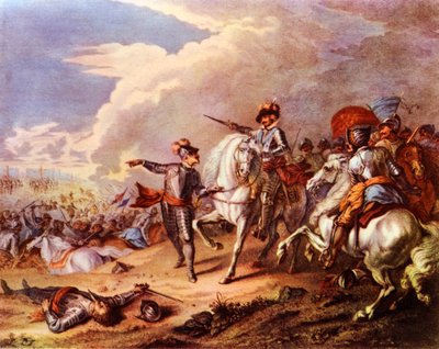 De Slag bij Naseby in 1645, 
