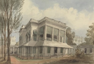 Elysium Row, Calcutta door Charles Dyce