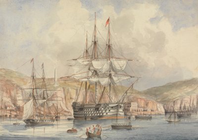 Uitzicht op Malta door Charles Dyce