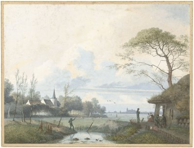 Staande tijger door Charles Edmé Saint Marcel Cabin