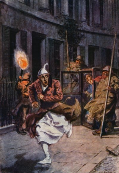 Illustratie voor The Pickwick Papers door Charles Dickens door Charles Edmund (after) Brock