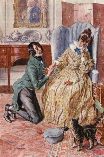 Illustratie voor The Pickwick Papers door Charles Dickens door Charles Edmund (after) Brock