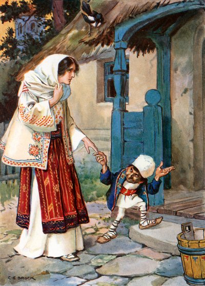  door Charles Edmund (after) Brock