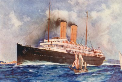 Orient liner SS Orsova door Charles Edmund (after) Brock